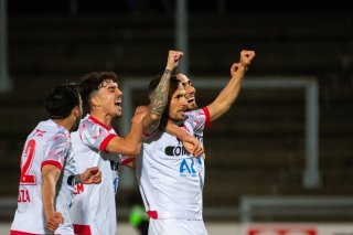 Les joueurs valaisans ont décroché à Bellinzone la victoire qui leur ouvre les portes de la Super League.